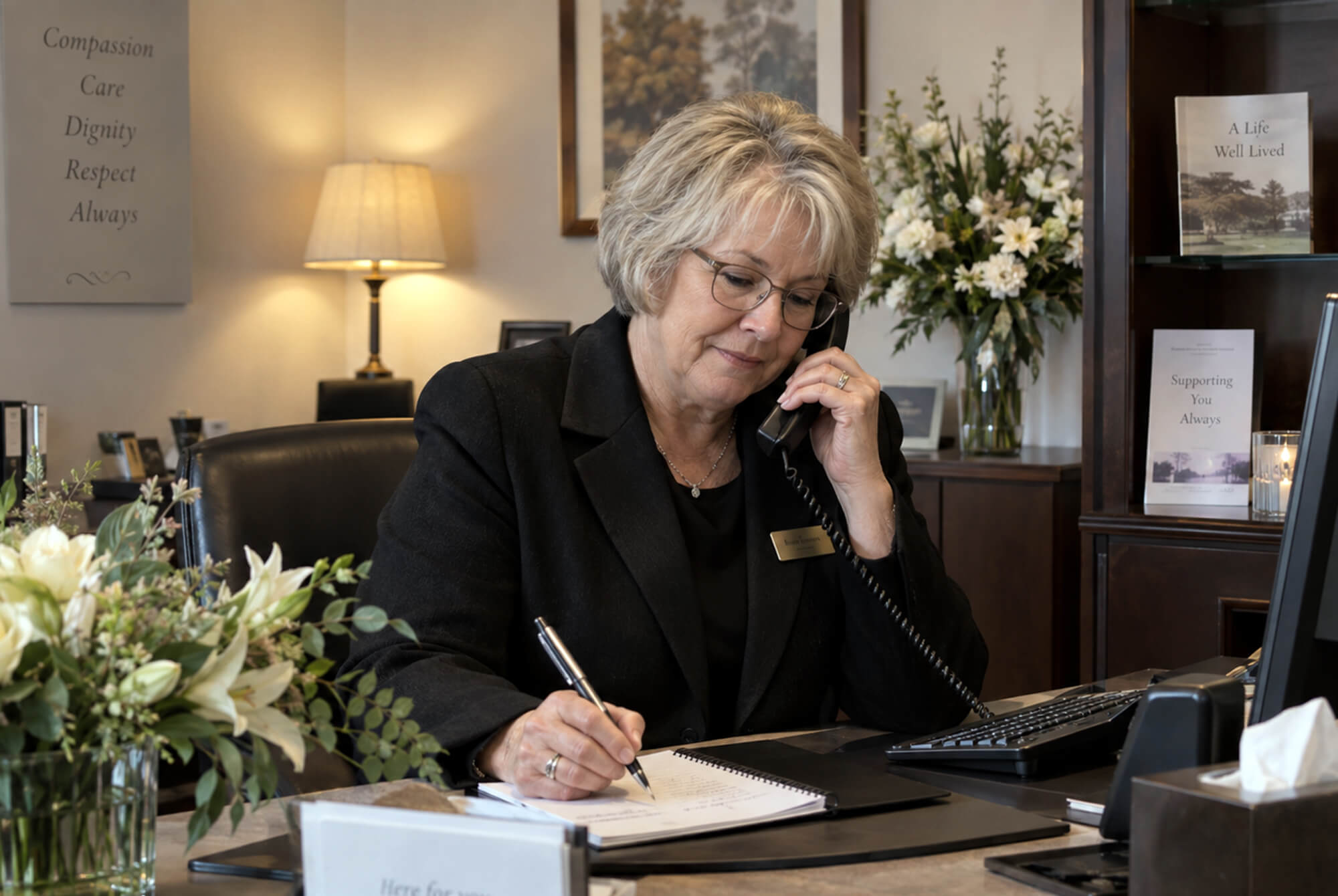 Guidance about ashes and aftercare following direct cremation in Derbyshire