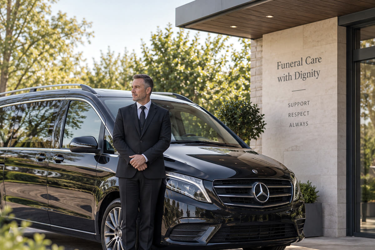 Professional care provided as part of the Just Cremations service