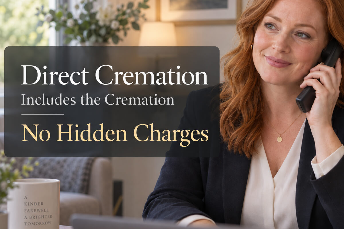 Friendly support with arranging a simple direct cremation in Shropshire